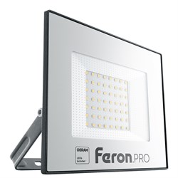 Прожектор светодиодный 50W 6400K IP65  AC175-265V/50Hz, черный, LL-1000 41540 - фото 81632