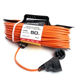 Удлинитель бытового и аналогичного назначения на рамке 1 гнездо 3*1, оранжевый, 50м, HM04-01-50  (US 39630 - фото 81975