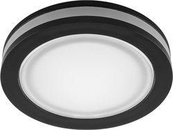 Драйвер Светильник встраиваемый светодиодный 7W, 560 Lm, 4000К, черный, AL600 с  ом в комплекте 29569 - фото 82267