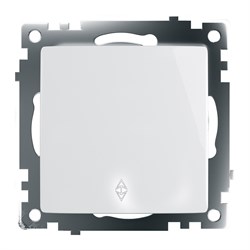 Переключатель 1-клавишный (механизм), 250В, 10А, серия Катрин, GLS10-7105-01, белый 39572 - фото 82341