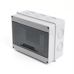 Бокс настенный 8 модулей, пластик, IP65, EBX50-1/08-65 39190 - фото 82773