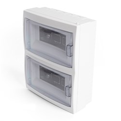 Бокс настенный 16 модулей, пластик, IP20, серия Standart (КНО-16Д), EBX50-3/16-20 39648 - фото 82829