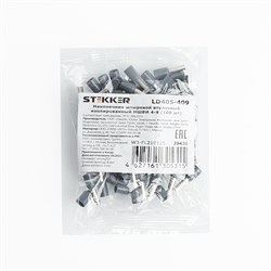 Наконечник штыревой втулочный изолированный НШВИ 4-9 (ОПТ упаковка 100 шт), LD405-409 39436 - фото 82916