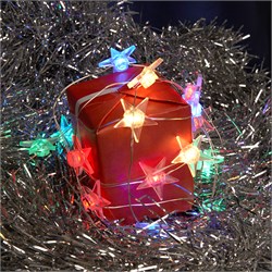 Гирлянда линейная Звездочки USB 50LED мульти, IP 20, 4,5м, CL572 41649 - фото 82931