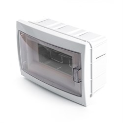 Бокс встраиваемый 8 модулей, пластик, IP20, серия Standart (КНС-8Д), EBX50-2/08-20 39652 - фото 82978