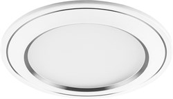 Драйвер Светильник встраиваемый светодиодный 7W, 560 Lm, 4000К, белый с хромом, AL650 с  ом в комплект 28931 - фото 82994