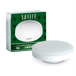 Лампа cветодиодная, (8W) 230V GX53 6400K, SBGX5308 55187 - фото 83302