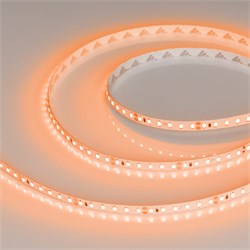 Светодиодная лента RT-A120-8mm 24V Orange (9.6 W/m, IP20, 2835, 5m) (Arlight, -) 015896(2) - фото 83305