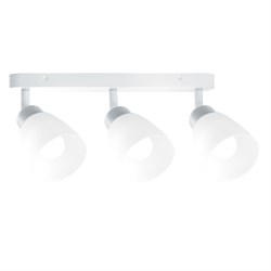 Cветильник настенно-потолочный под лампу 3хE27, белый ML243 41515 - фото 83376