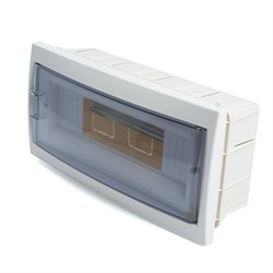 Бокс встраиваемый 12 модулей, пластик, IP20, серия Standart (КНС-12Д), EBX50-2/12-20 39653 - фото 83380