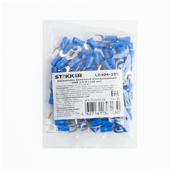 Наконечник вилочный изолированный НВИ 2,5-5 (ОПТ упаковка 100 шт), LD404-255 39428 - фото 83423