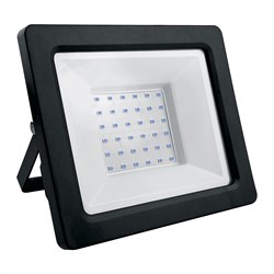 Прожектор светодиодный, 2835SMD, 30W синий AC220V/50Hz IP65, в черном компактном корпусе, LL-903 41522 - фото 83649