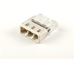 Клемма монтажная 3-проводная для 1-жильного проводника, LD2273-203 32389 - фото 83669