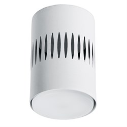 Светильник потолочный 12W, 230V, GX53 и подсветка 4000K, белый HL349 41459 - фото 83937