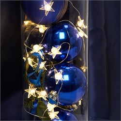 Гирлянда линейная Звездочки USB 50LED 2700K, IP 20, 4,5м, CL572 41647 - фото 84036