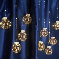 Гирлянда USB 200 LED 2700K, длина 3*0,8м, IP20,  сетевой шнур 2м в комплекте , CL592 41641 - фото 84338