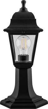 Светильник садово-парковый, 60W 230V E27 черный, НТУ 04-60-001, 32271 (на постамент) 32271 - фото 84603