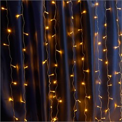 Гирлянда 230V 204 LED 2*1,5м, желтый, IP44 , сетевой шнур 3м в комплекте, CL19 41623 - фото 84775