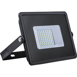 Прожектор светодиодный 2835 SMD 10W 6400K IP65  AC220V/50Hz, черный, LL-918 29489 - фото 84994