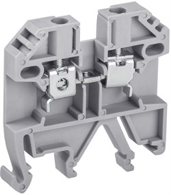 Зажим наборный изолированный (винтовой) ЗНИ - 10,0, JXB 10,0, серый, LD550-100 39357 - фото 85060