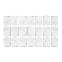 Крючок для крепежа провода НК-001 (20шт в упак) 41657 - фото 85174