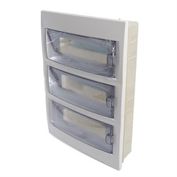 Бокс встраиваемый 36 модулей, пластик, IP40, серия Standart (КНС-36Д), EBX50-2/36-40 39656 - фото 85186