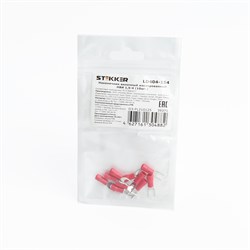 Наконечник вилочный изолированный НВИ 1,5-4, LD404-154 (DIY упаковка 10 шт) 39371 - фото 85243