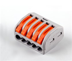 Клемма монтажная 5-проводная, LD222-415 32398 - фото 85557