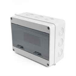 Бокс настенный 12 модулей, пластик, IP65, EBX50-1/12-65 39191 - фото 85640