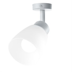 Cветильник настенно-потолочный под лампу 1хE27, белый ML241 41511 - фото 85647