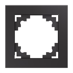 Рамка 1-местная, серия Катрин, GFR00-7001-06, графит 39539 - фото 86137