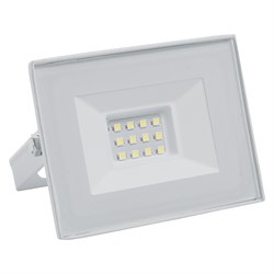Прожектор светодиодный 2835SMD, 10W 6400K  AC220V/50Hz IP65, белый в компактном корпусе, SFL90-10 55070 - фото 86219