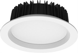 Драйвер Светильник встраиваемый светодиодный 15W, 1200Lm, 4000K, 90 градусов, белый, AL265 с  ом в ком 41616 - фото 86326