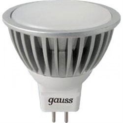Лампа Gauss LED MR16 GU10-dim 5W SMD AC220-240V 2700K диммируемая EB101506105-D - фото 8640