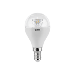 Лампа Gauss LED Globe-dim Crystal Clear 5W E14 4100K диммируемая HA105201205-D - фото 8646