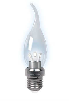 Лампа Gauss LED Candle Tailed Crystal clear 3W E27 2700K 1/10/100 HA104202103 - фото 8667