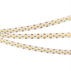 Светодиодная лента RT-A168-10mm 24V Warm3000-CX2 (17.3 W/m, IP20, 2835, 5m) (Arlight, резка 2 светодиода) 028738(2) - фото 86801