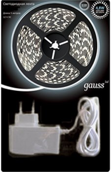 Драйвер Комплект LED лента RGB 5050/60-SMD 14.4W 12V DC +   + контроллер (блистер 5м) EB312012414 - фото 8690
