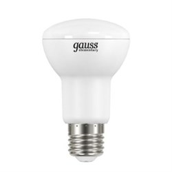 Лампа Gauss LED Elementary Reflector R63 7.5W E27 4100K 1/10/40 LD63228 - фото 8715