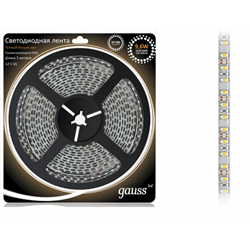 Лента LED 3528/120-SMD 9.6W  12V DC теплый белый (блистер 5м) EB312000110 - фото 8842