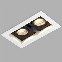 Светильник CL-KARDAN-S180x102-2x9W Day (WH-BK, 38 deg) (Arlight, IP20 Металл, 3 года) 024129 - фото 88498