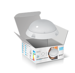 Светильник Gauss LED 10W IP65 4100K 100*0,1W 1000LM VA934418210 - фото 8872