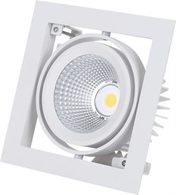 KARDO 1 20/830 60гр. белый - светодиодный встраиваемый светильник карданного типа DL-20000030015834 - фото 88896