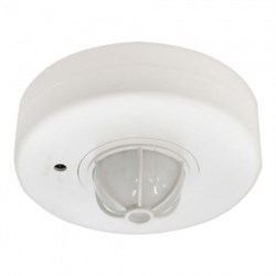 LX28B бел. (3 датчика) Детектор движ. потол.  TECHNOLIGHT LX28B бел. - фото 8977