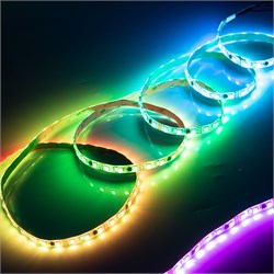 Лента SPI-5000SE-5060-60 12V Cx3 RGB-Auto (10mm, 13.2W/m, IP65) (Arlight, Закрытый, IP65) 021874(1) - фото 90656