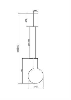 Подвесной светильник Maytoni MOD182PL-L4W3K MOD182PL-L4W3K - фото 91943