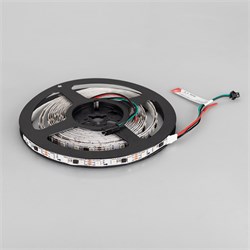 Лента SPI-5000-5060-60 12V Cx3 RGB (10mm, 14.4W/m, IP20) (Arlight, бегущий огонь) 026367(1) - фото 93147