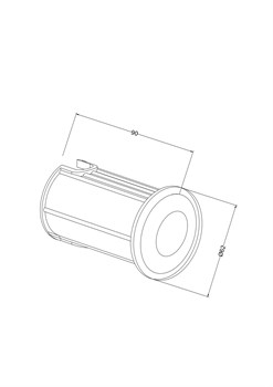 Встраиваемый светильник Outdoor O044DL-L1S3K3 O044DL-L1S3K3 - фото 93905
