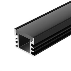 Профиль FLOOR18-H15-3000 ANOD BLACK (Arlight, Алюминий) 045672 - фото 96347