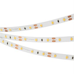 Лента RT-A60-8mm 12V Warm2700 (7.2 W/m, IP20, 2835, 5m) (Arlight, Открытый) 015702(2) - фото 96685